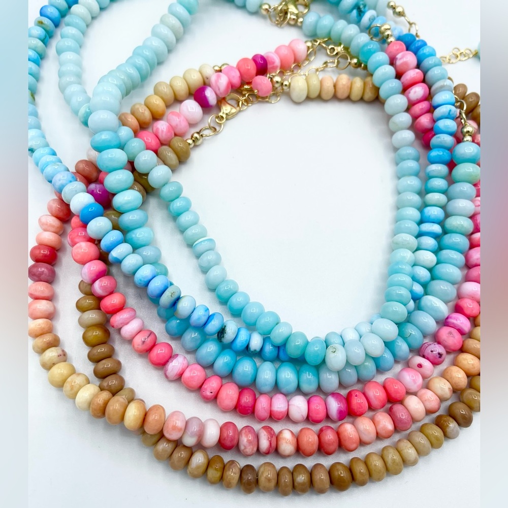 NWT Necklaces Handmade Opal Color Gemstones sold individually!! - Picture 13 of 13